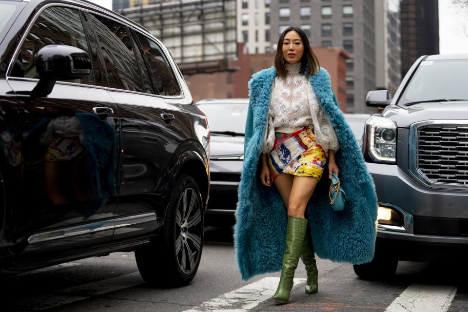 Paris Texas boots were seen on everybody at fashion week: IMAXtree