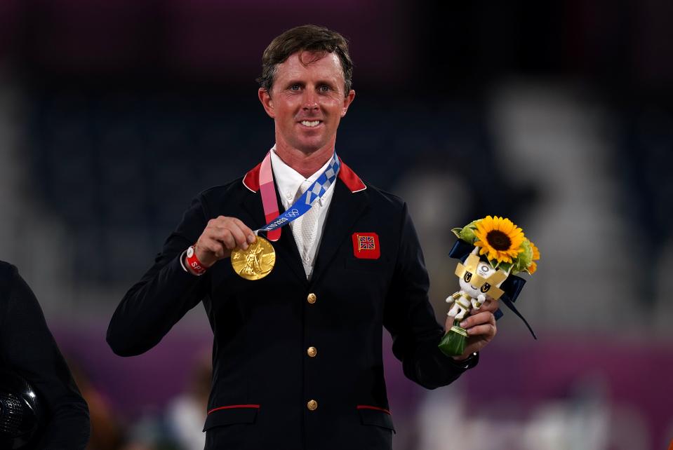 Great Britain’s Ben Maher won individual showjumping gold at Tokyo Equestrian Park (Adam Davy/PA) (PA Wire)