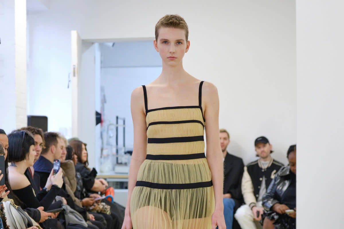 Molly Goddard at London Fashion Week (Ben Broomfield/Handout/PA)