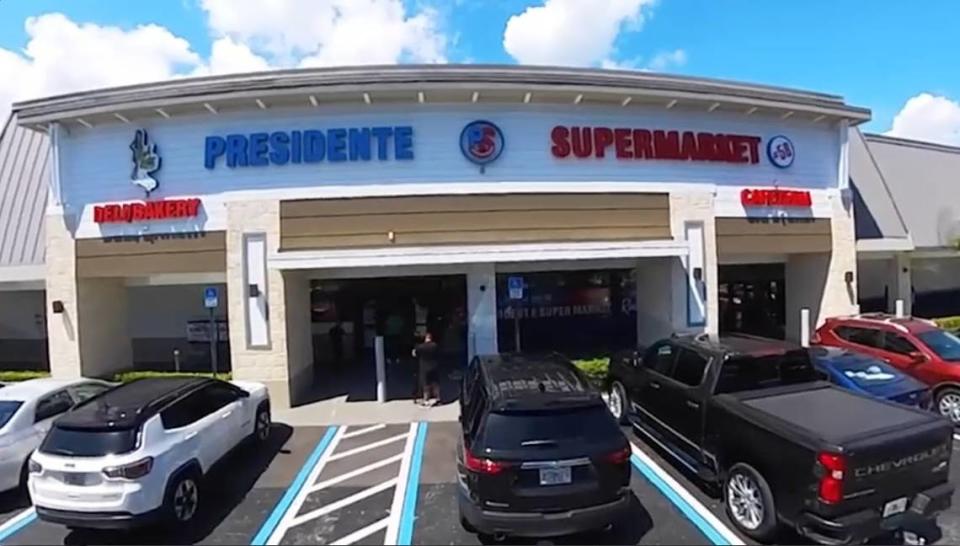 A new 44,000-square-foot Presidente Supermarket opened on Sept. 13, 2023, at 2505 N. Dixie Highway in Lake Worth Beach. The new store, one of more than 45 in the state, features a cafeteria with fresh homestyle food. Courtesy Presidente Supermarket
