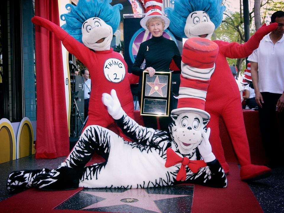 Dr Seuss walk of fame