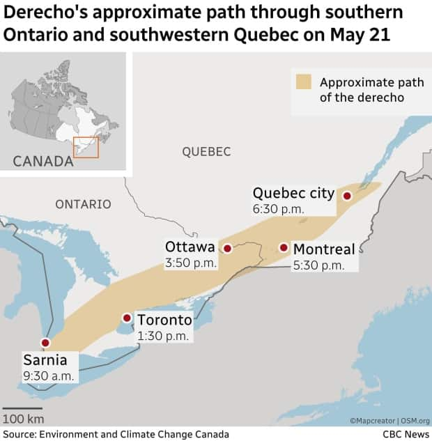 Environment and Climate Change Canada/CBC News