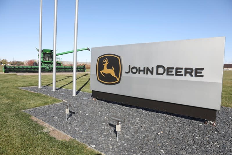 John Deere's Harvester Works facility is seen in East Moline