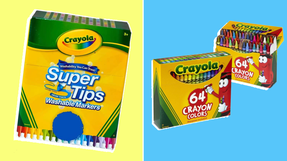 Crayola delivers a large shade range for all sketches or drawings you're working on this BHM.