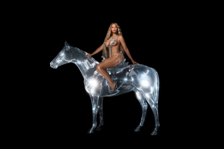 Beyoncé, en la portada de su nuevo álbum, Renaissance