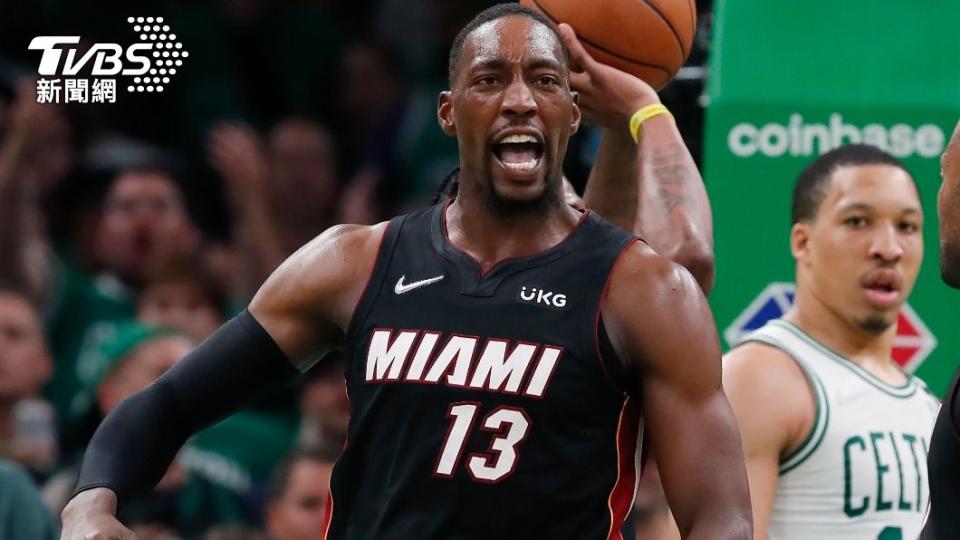 熱火隊阿德巴約（Bam Adebayo）擺脫陰霾，攻下31分10籃板6助攻4抄截的全面成績。（圖／達志影像美聯社）