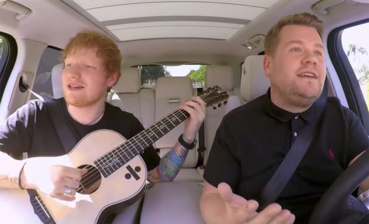 Ed Sheeran’s Carpool Karaoke aired last night.