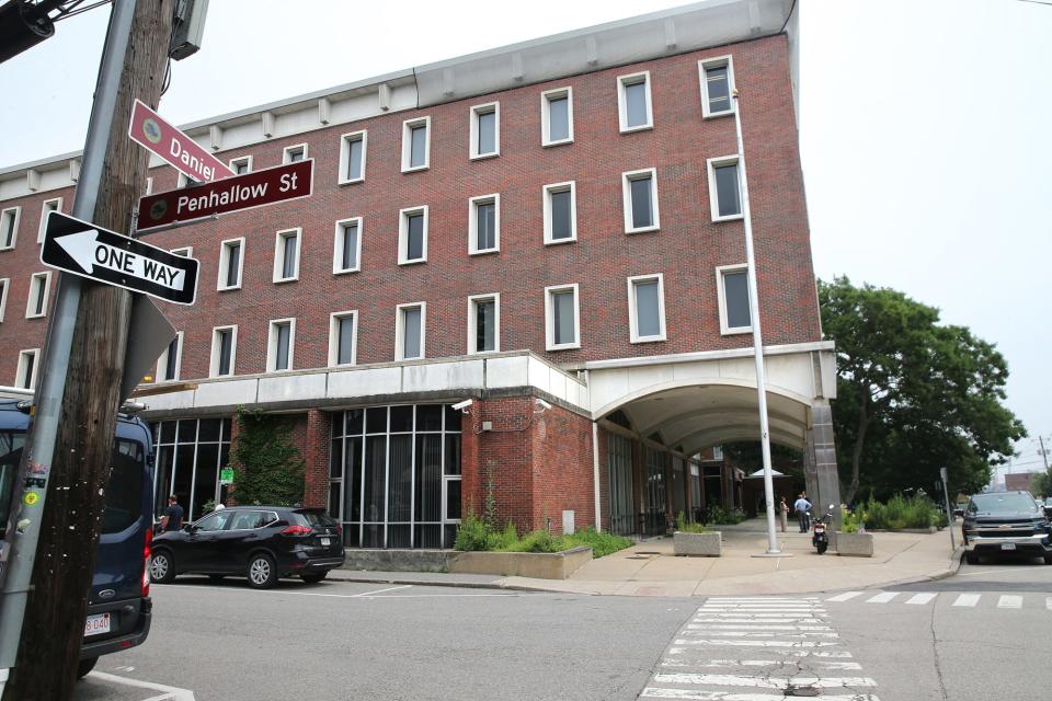 The McIntyre Building also known as the Federal Building is on Daniel Street in Portsmouth.