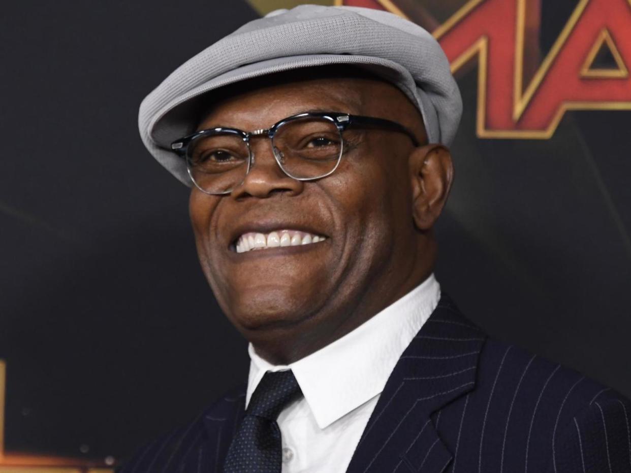 Samuel L Jackson at the Captain Marvel premiere on 4 March, 2019 in Hollywood, California: Frazer Harrison/Getty Images