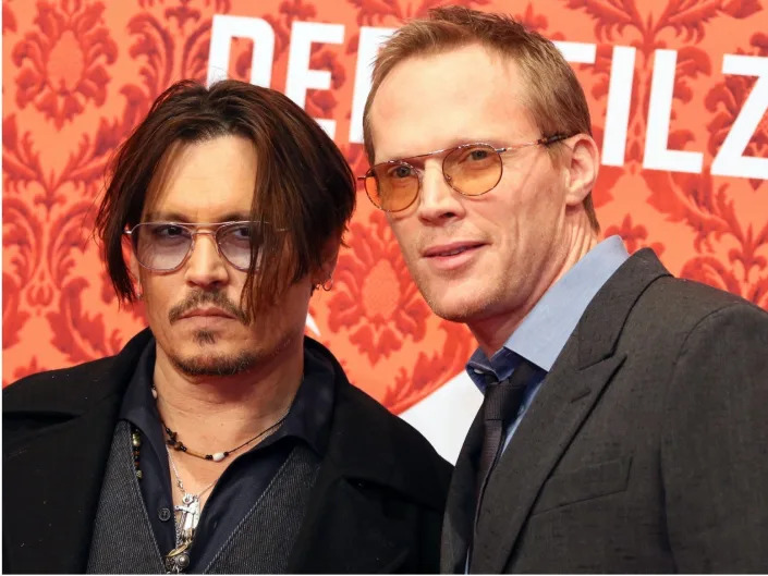 Johnny Depp and Paul Bettany