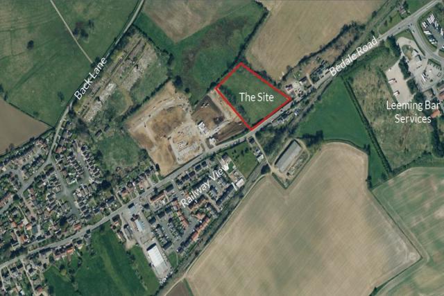 Developers Morbaine plan to build a supermarket and drive thru on this site in Aiskew, Bedale <i>(Image: PR)</i>