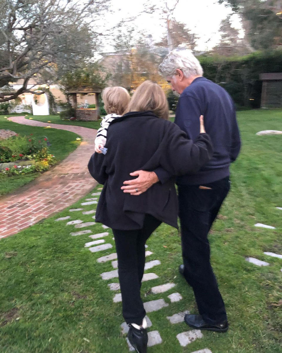 Barbra Streisand with Her Granddaughter Westlyn