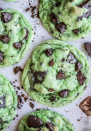 <p>It's mint-ception: These mint cookies have everyone's favorite Girl Scout cookie crumbled and baked straight into the dough. </p><p>Get the <strong><a href="https://thefoodcharlatan.com/thin-mint-mint-cookies/" rel="nofollow noopener" target="_blank" data-ylk="slk:Thin Mint Mint Cookies recipe;elm:context_link;itc:0;sec:content-canvas" class="link ">Thin Mint Mint Cookies recipe</a> </strong>from The Food Charlatan. </p>