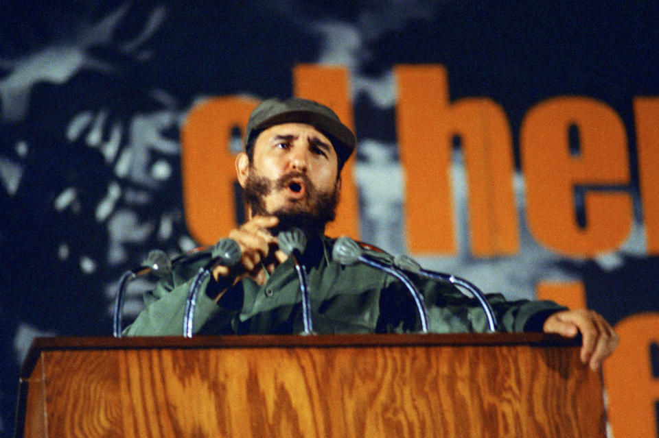 Fidel Castro dies at 90: His life in photos