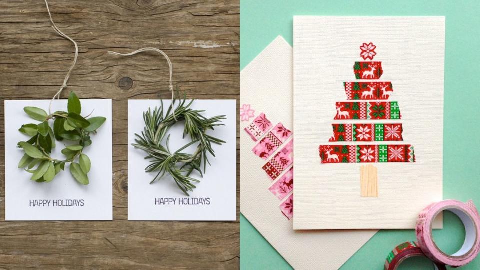 29 DIY Christmas Cards to Try Making This Season