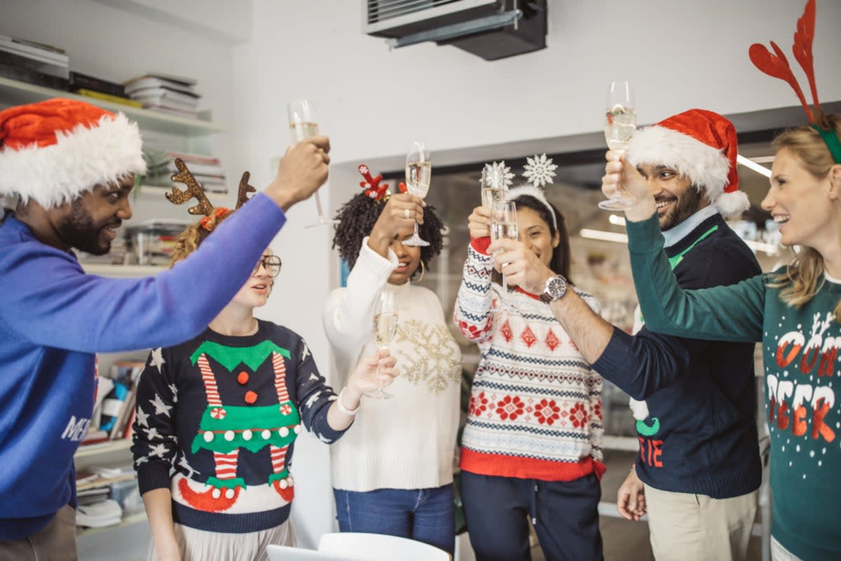 Festive: it’s office Christmas party season once again (Getty Images)