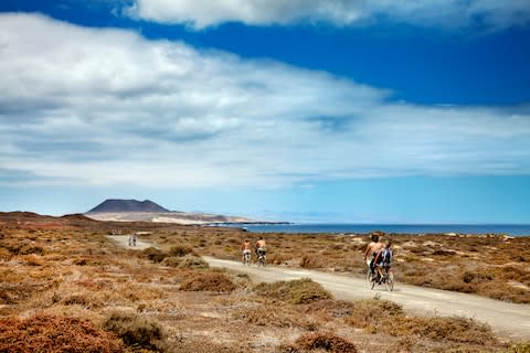 La Graciosa offers simple pleasures, such as sand, sea and snooze-fest seclusion - Credit: getty