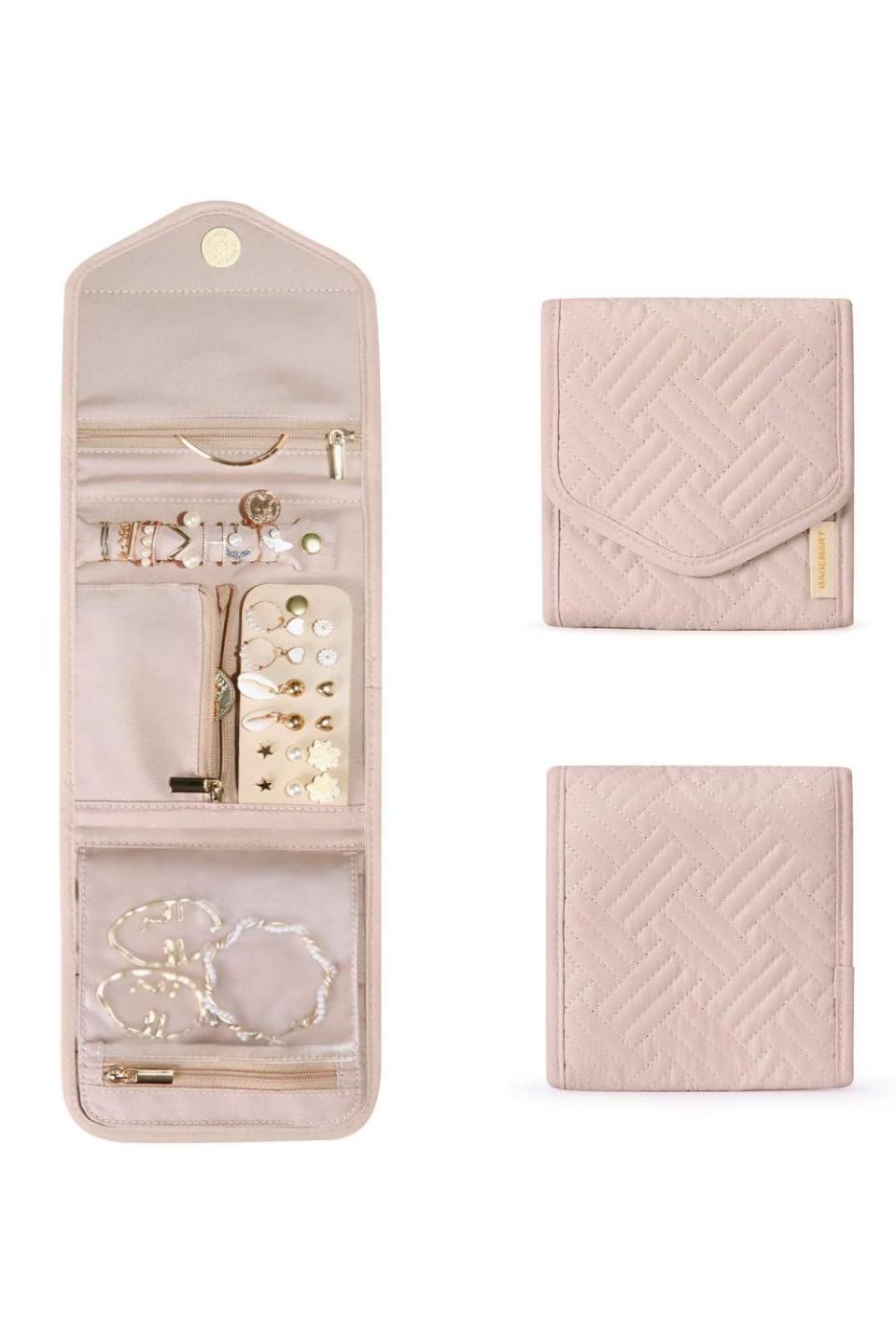 24) Travel Jewelry Organizer Case