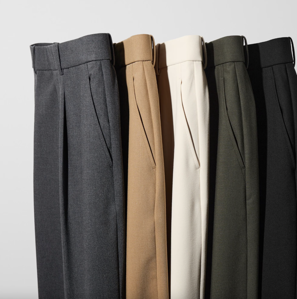They're available to buy in five different neutral hues. (Uniqlo)