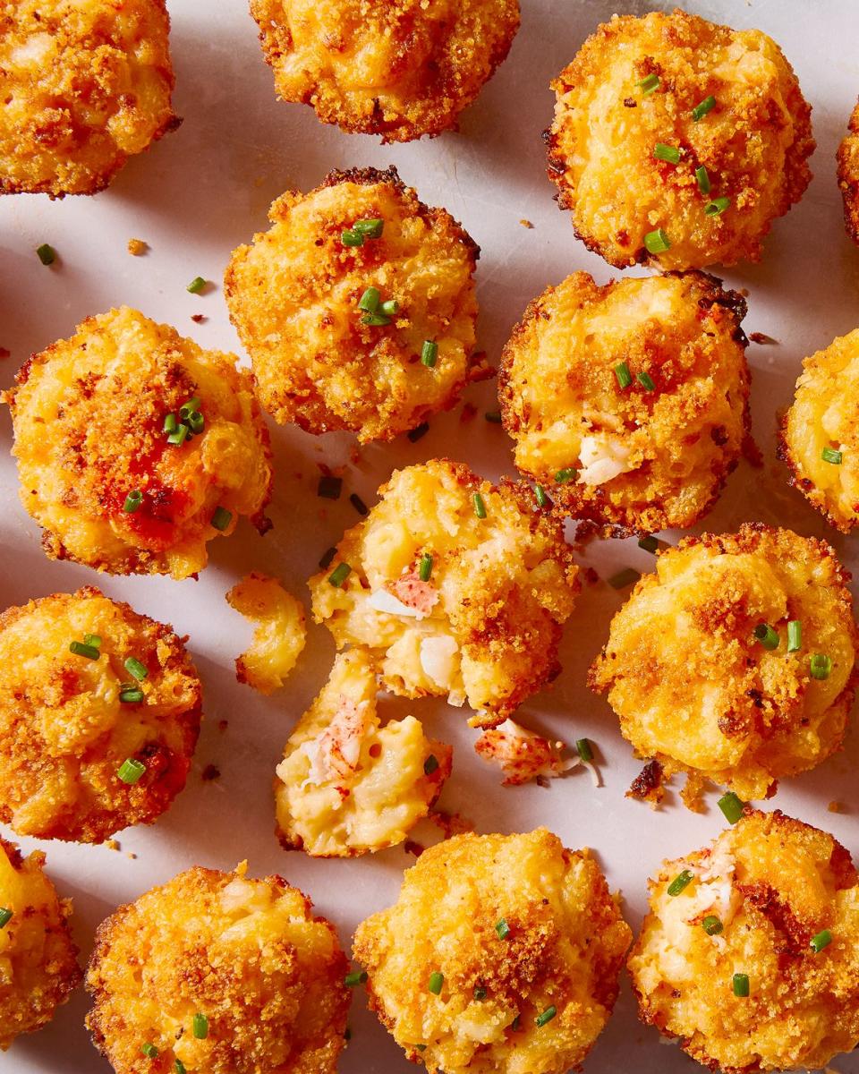 lobster mac and cheese bites
