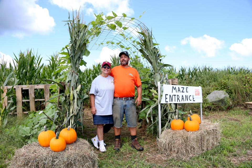 Kirk Scamman and Sue Fernholz announced this week they will no longer run Scamman Farm’s agritourism business, which includes its popular corn maze.