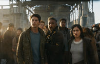 <p>Der finale Teil der “Maze Runner”-Trilogie, basierend auf den Büchern von James Dashner, kommt nach langer Wartezeit im Februar endlich ins Kino. Im Abschluss der Reihe muss Thomas in die legendäre ‘Letzte Stadt’ einbrechen, um seine gefangenen Freunde zu retten.<br>(Foto: ddp/Capital Pictures) </p>