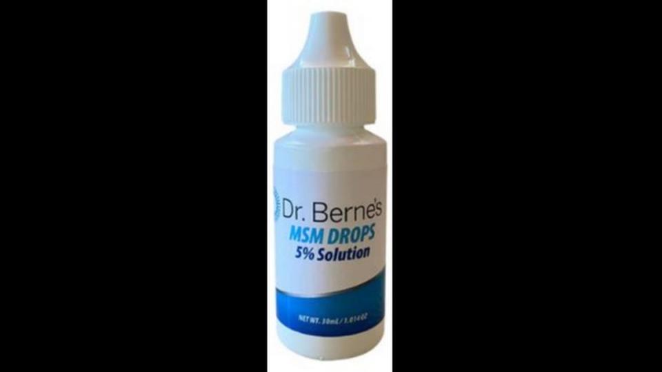Dr. Berne’s MSM Eye Drops 5% Solution