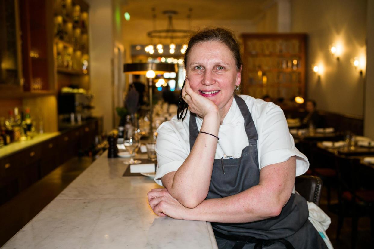 Trail-blazer: Angela Hartnett at Murano: Alex Lentati