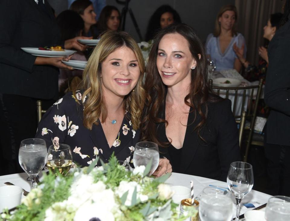 Jenna Bush Hager (left) and Barbara Pierce Bush  in New York City in 2019 | Jamie McCarthy/Getty