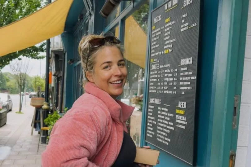 Gemma shortly before welcoming her second child -Credit:Gemma Atkinson Instagram