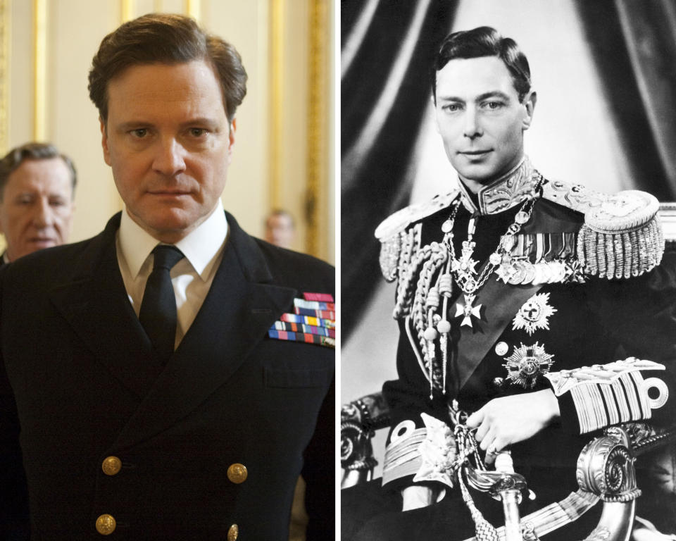 Colin Firth als King George VI. (“The King’s Speech”)