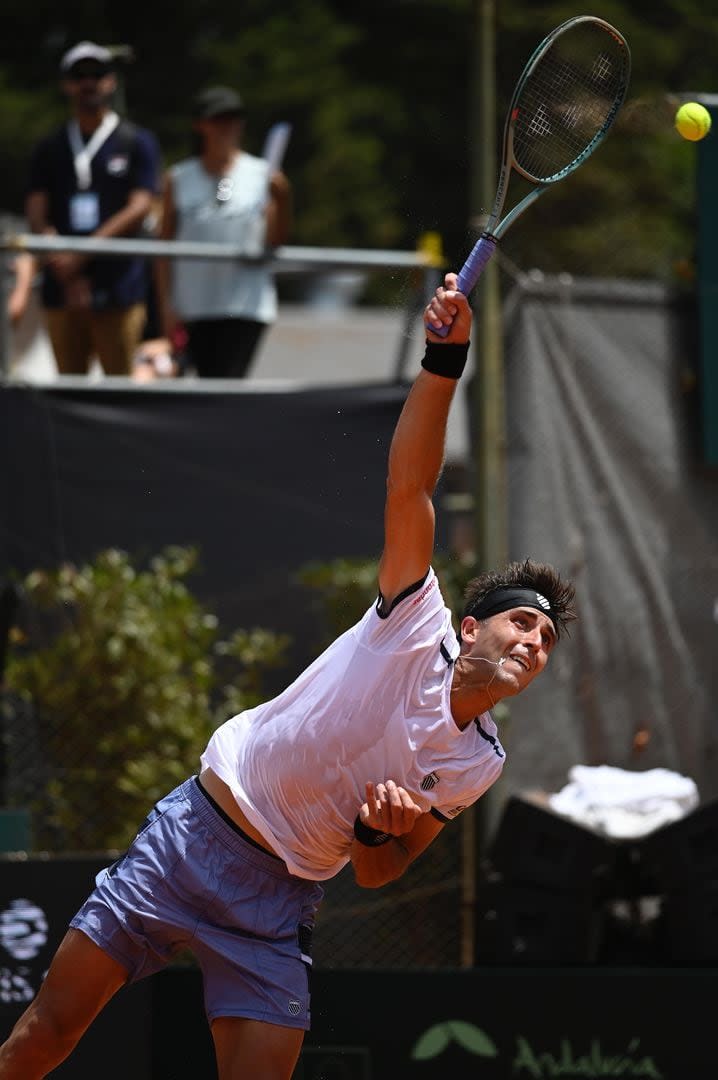 Tomás Etcheverry perdió ante Timofey Skatov, en el segundo punto de la serie