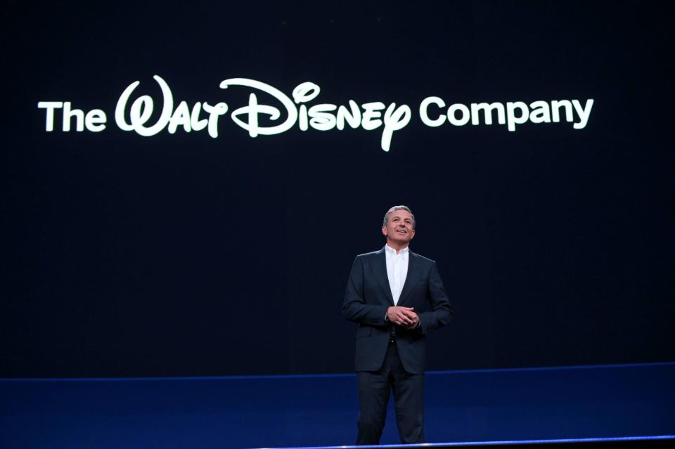 Bob Iger during Disney's Investor Day