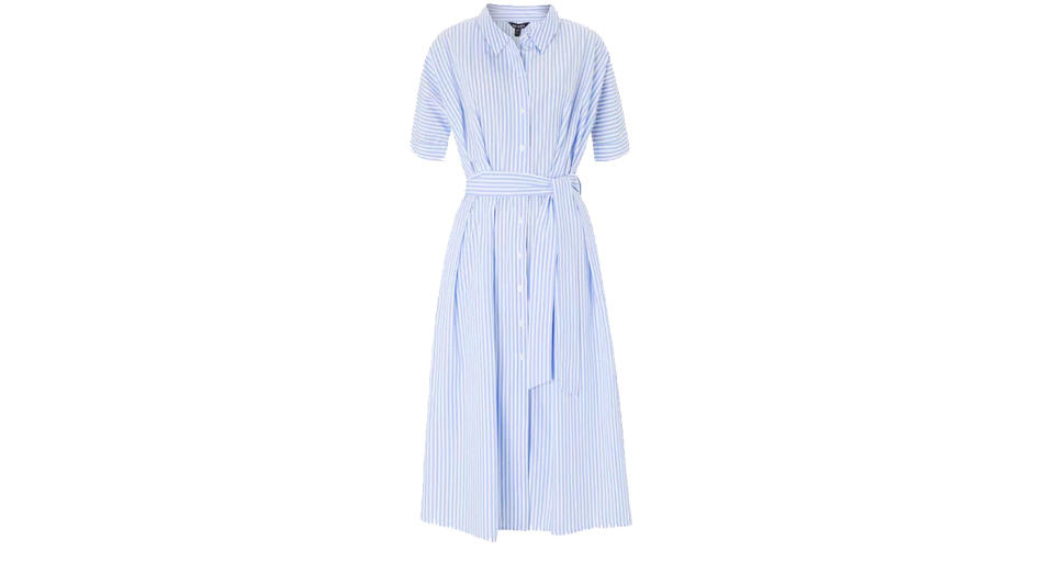 Baukjen Arbor Stripe Cotton Shirt Dress