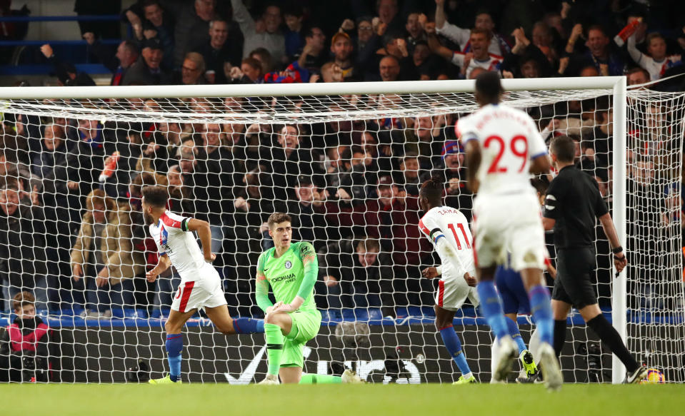 Crystal Palace’s Andros Townsend made life interesting with a leveller