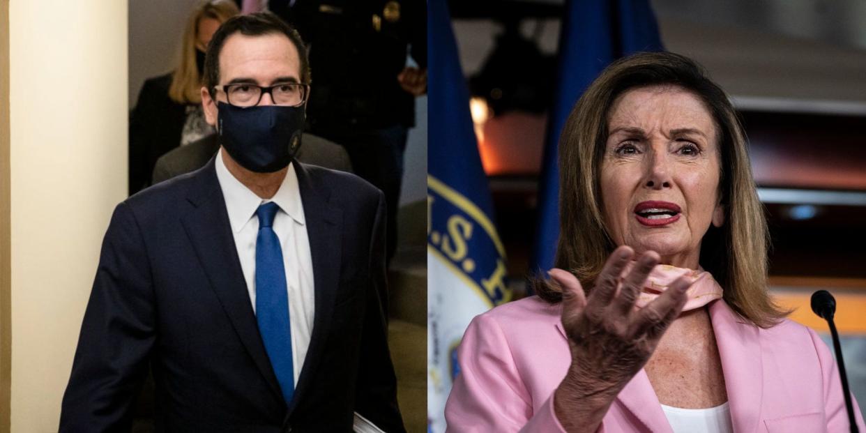 Pelosi Mnuchin