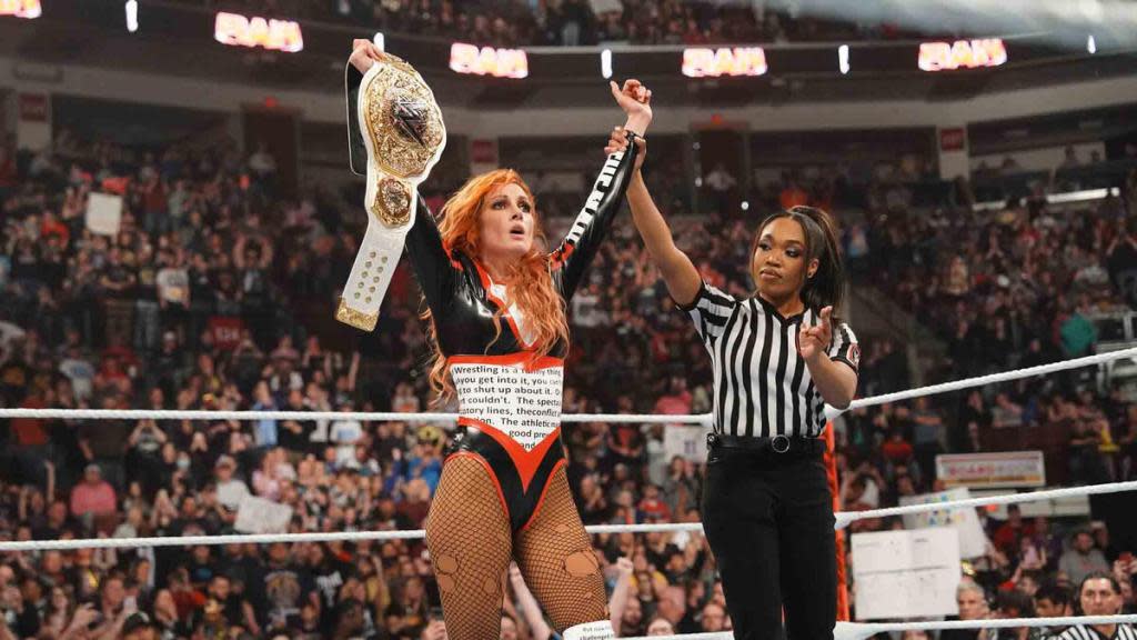 Becky Lynch WWE RAW women champion