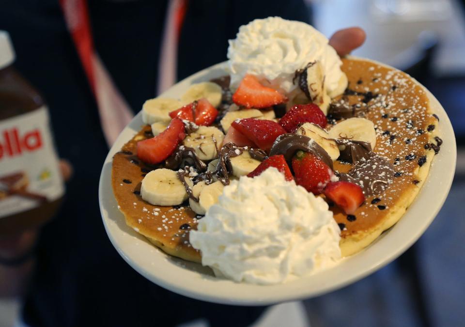 Steve’s Diner in Exeter recently won the Nutella Fancakes Award. The competition is a fan-voted competition across America. Steve’s Diner was one of six independent pancake shop named winners.