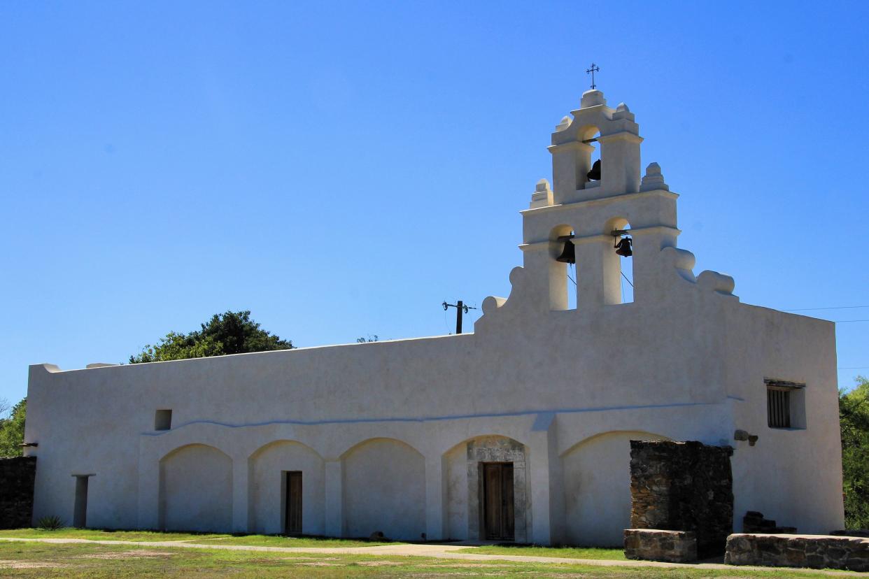 Mission San Juan Capistrano, San Antonio, Texas, United States.