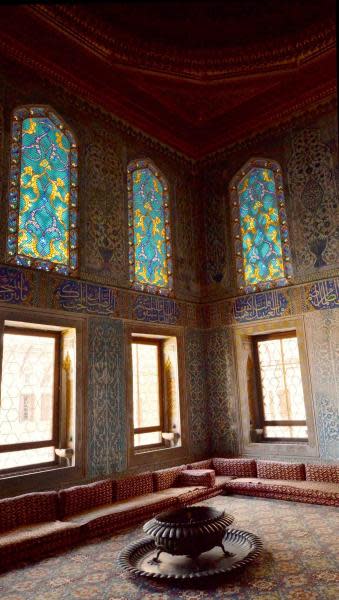 The Imperial Harem at the Topkapi Palace.