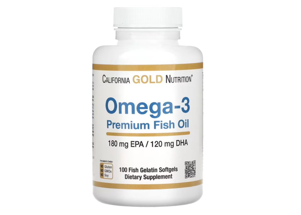 California Gold Nutrition, Omega-3 Premium Fish Oil. (PHOTO: iHerb)