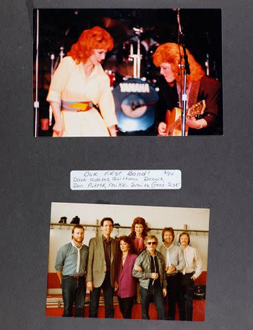 <p>courtesy of the Naomi Judd Estate</p> Naomi and Wynonna Judd with their first band, March 1984