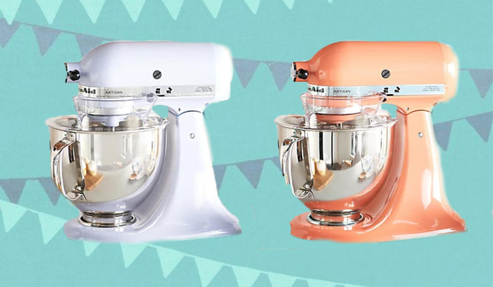 two new colors of artisan stand mixer