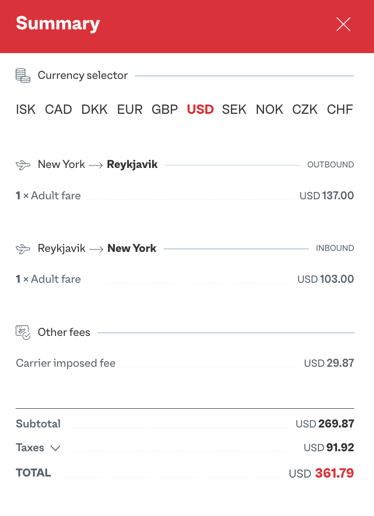 Iceland Flight Deal 