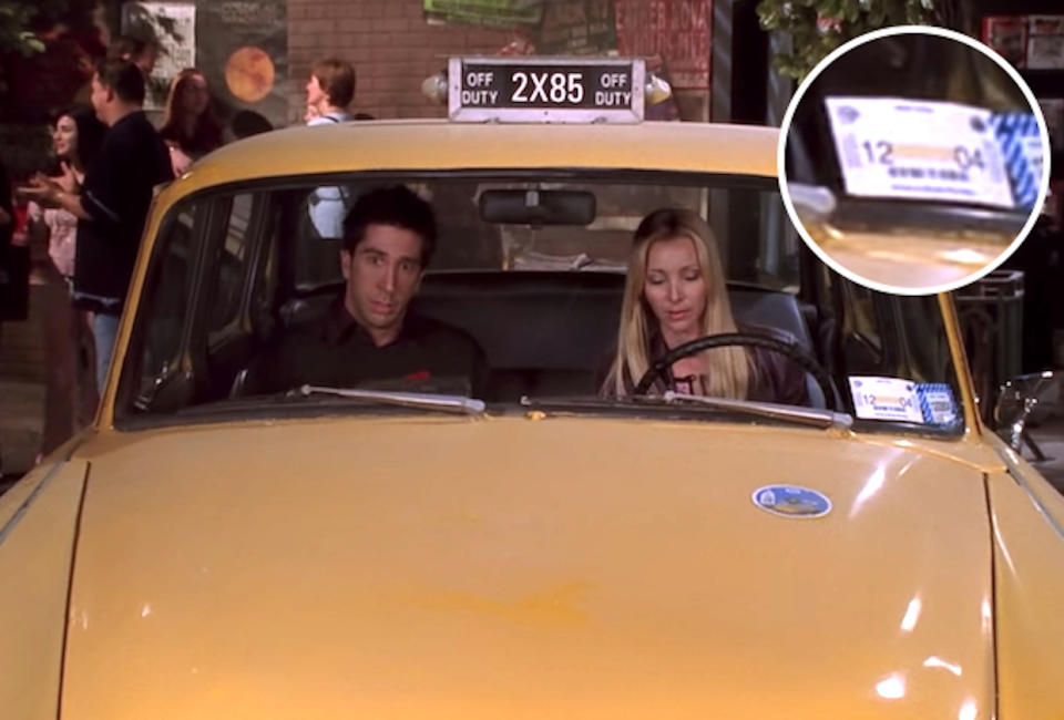 5. How did Phoebe’s cab ever pass inspection?
