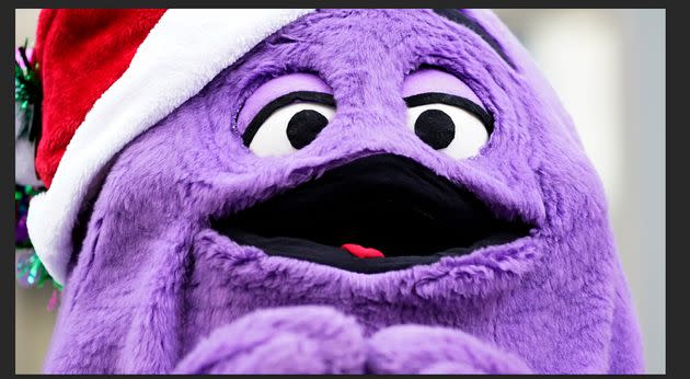 Grimace Purple Birthday Shake ORIGINAL McDonald’s
