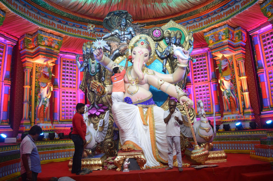 <p>Ganesha festivities in full swing </p>