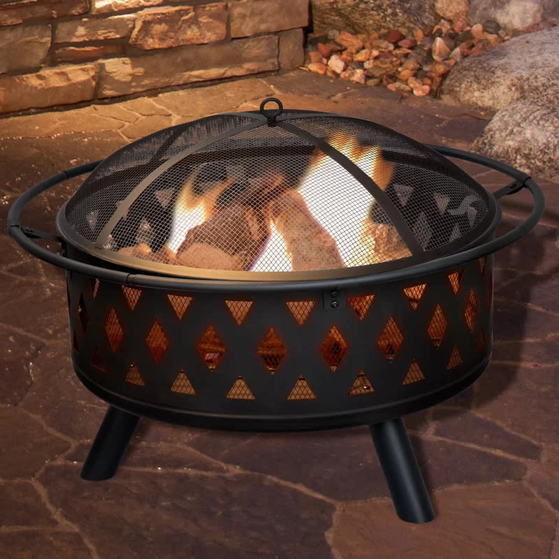 Save 68 percent on this fire pit. (Photo: Wayfair)