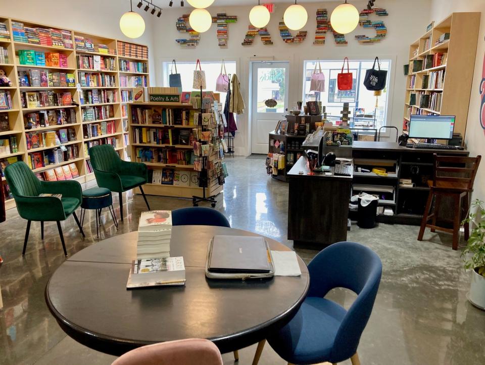 he Stacks Bookstore, 2409 Waters Ave. in Savannah, opened officially on Jan. 7, 2024, after a six-month intensive build-out.