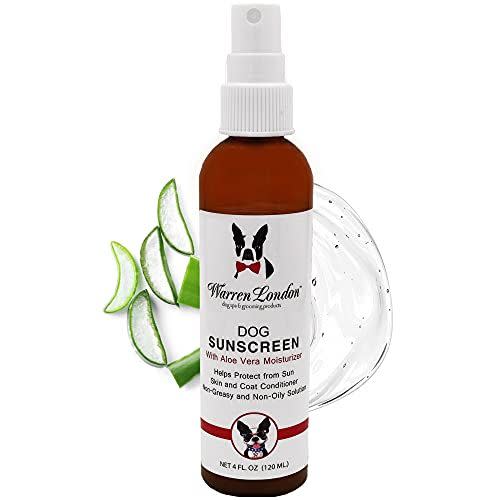 2) Dog Sunscreen with Aloe Vera Moisturizer